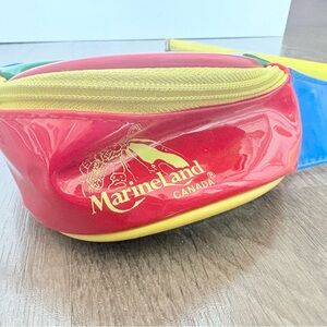 Vintage Marineland Colorful Mini Fanny Pack
